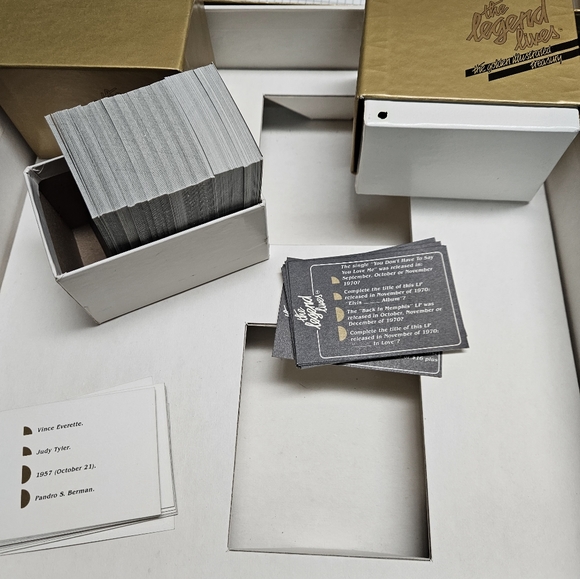 The Legend Lives Elvis Trivia Game 1935-1985Vintage. VINTAGE - Picture 3 of 8